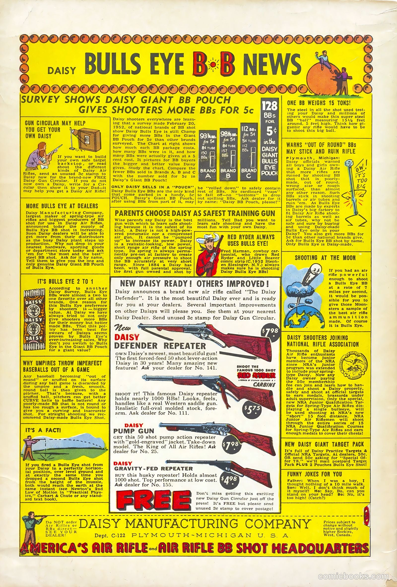 Hopalong Cassidy #71 — page 36 of 36