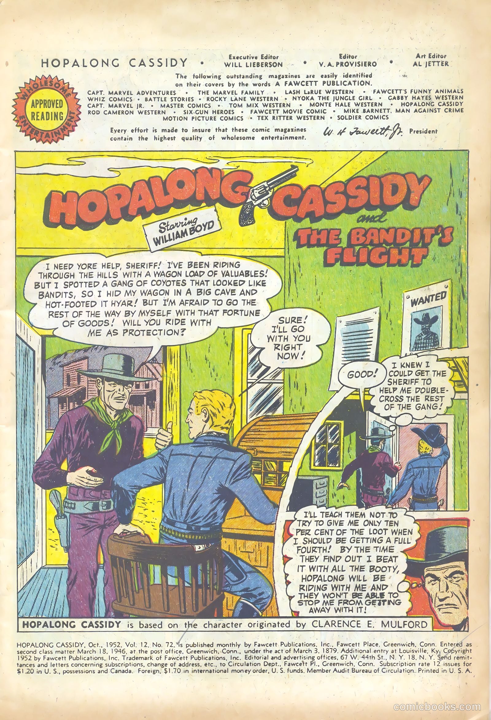 Hopalong Cassidy #72 — page 3 of 36