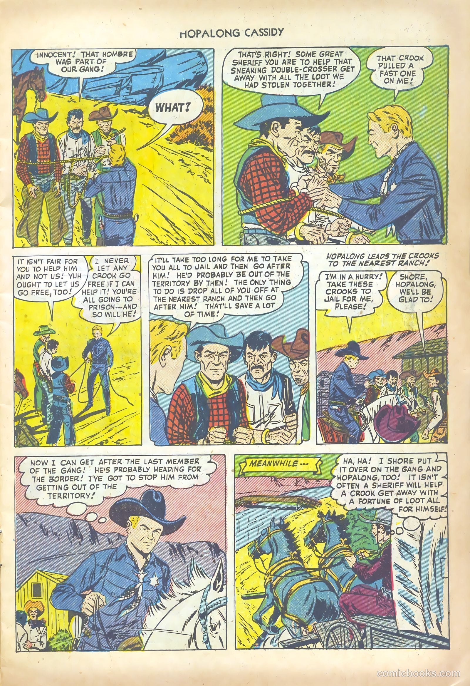 Hopalong Cassidy #72 — page 7 of 36