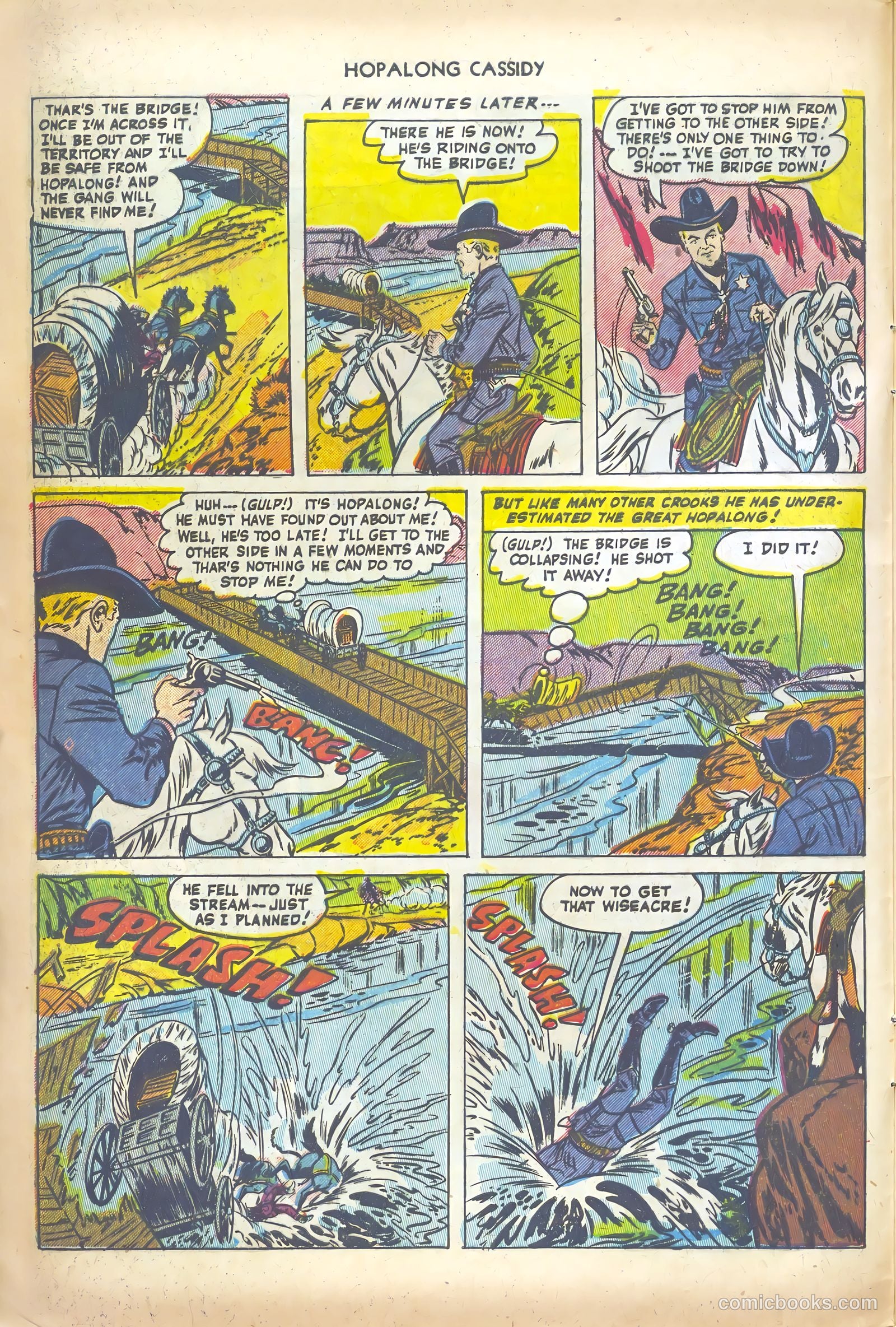 Hopalong Cassidy #72 — page 8 of 36