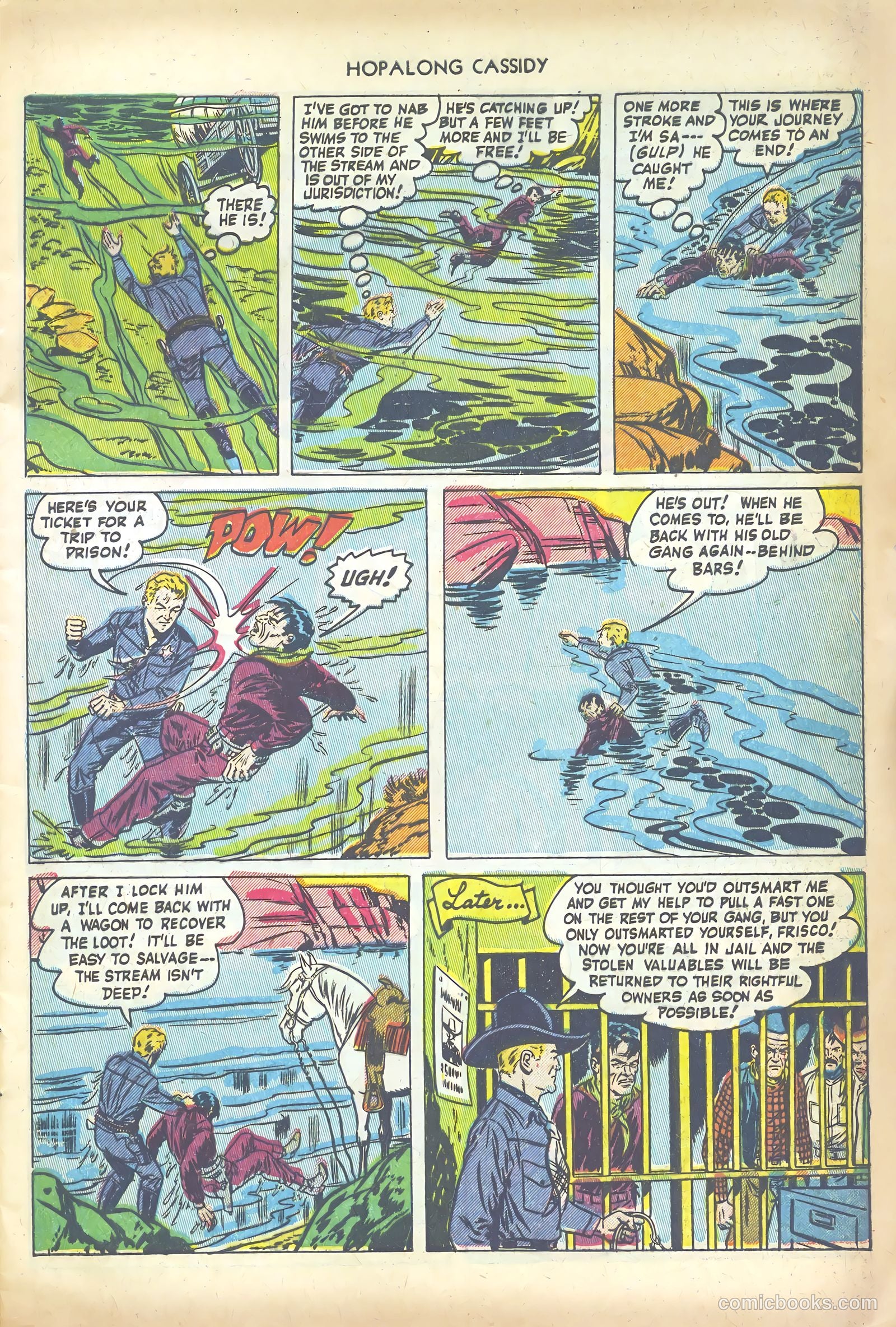 Hopalong Cassidy #72 — page 9 of 36