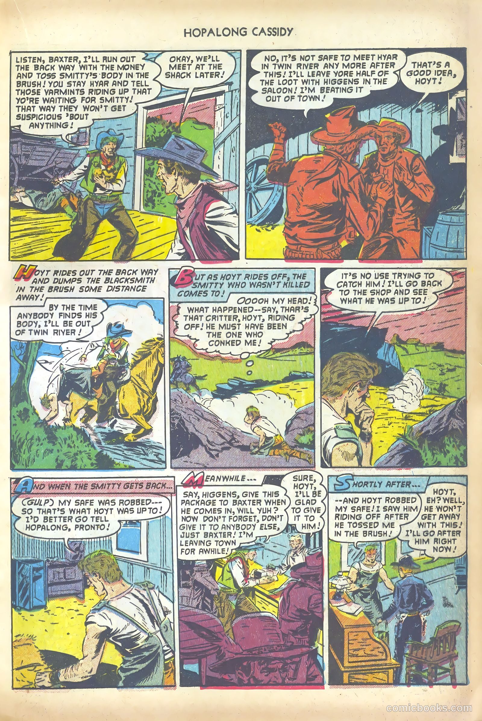 Hopalong Cassidy #72 — page 17 of 36