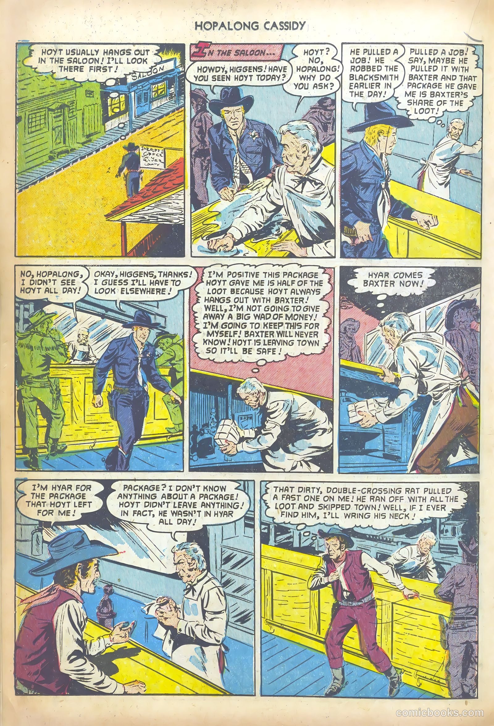 Hopalong Cassidy #72 — page 18 of 36