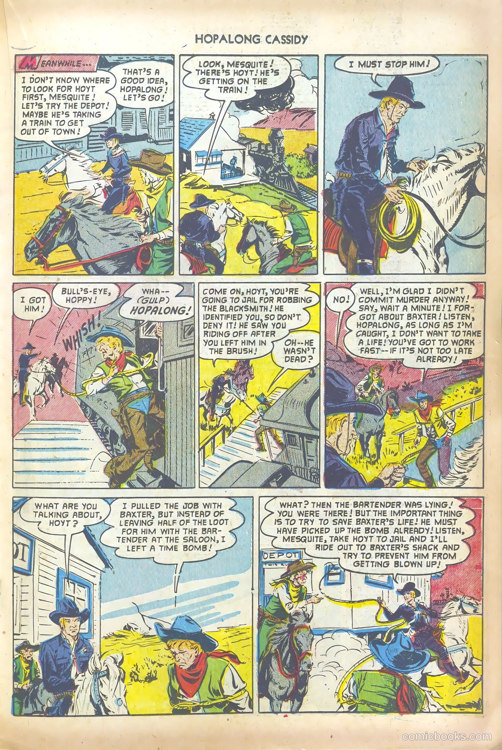 Hopalong Cassidy #72 — page 19 of 36