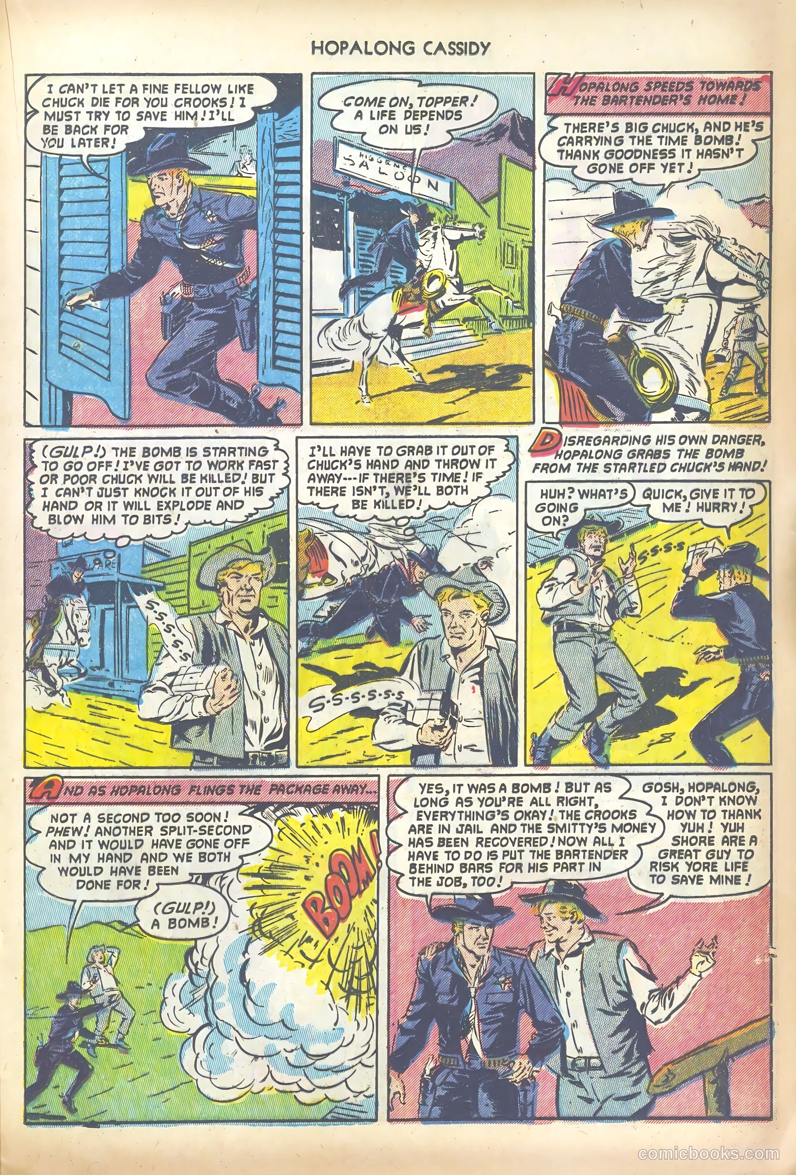 Hopalong Cassidy #72 — page 21 of 36