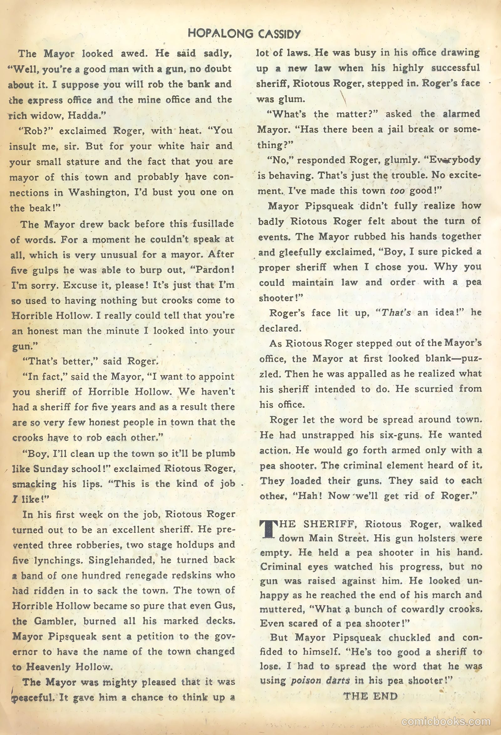 Hopalong Cassidy #72 — page 24 of 36