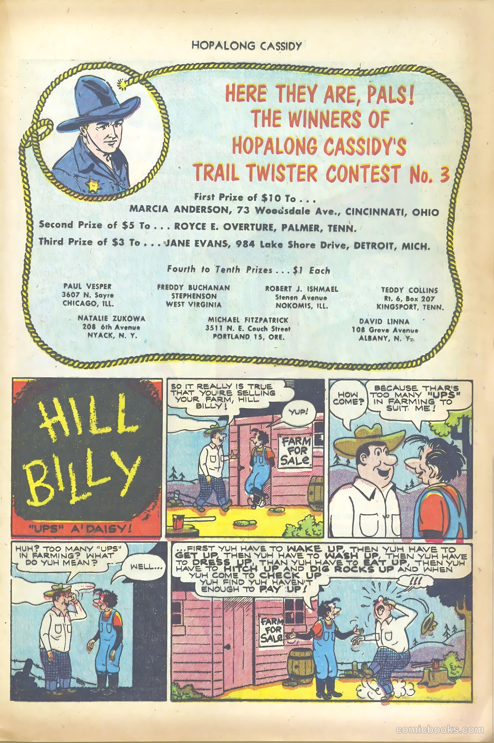 Hopalong Cassidy #72 — page 25 of 36