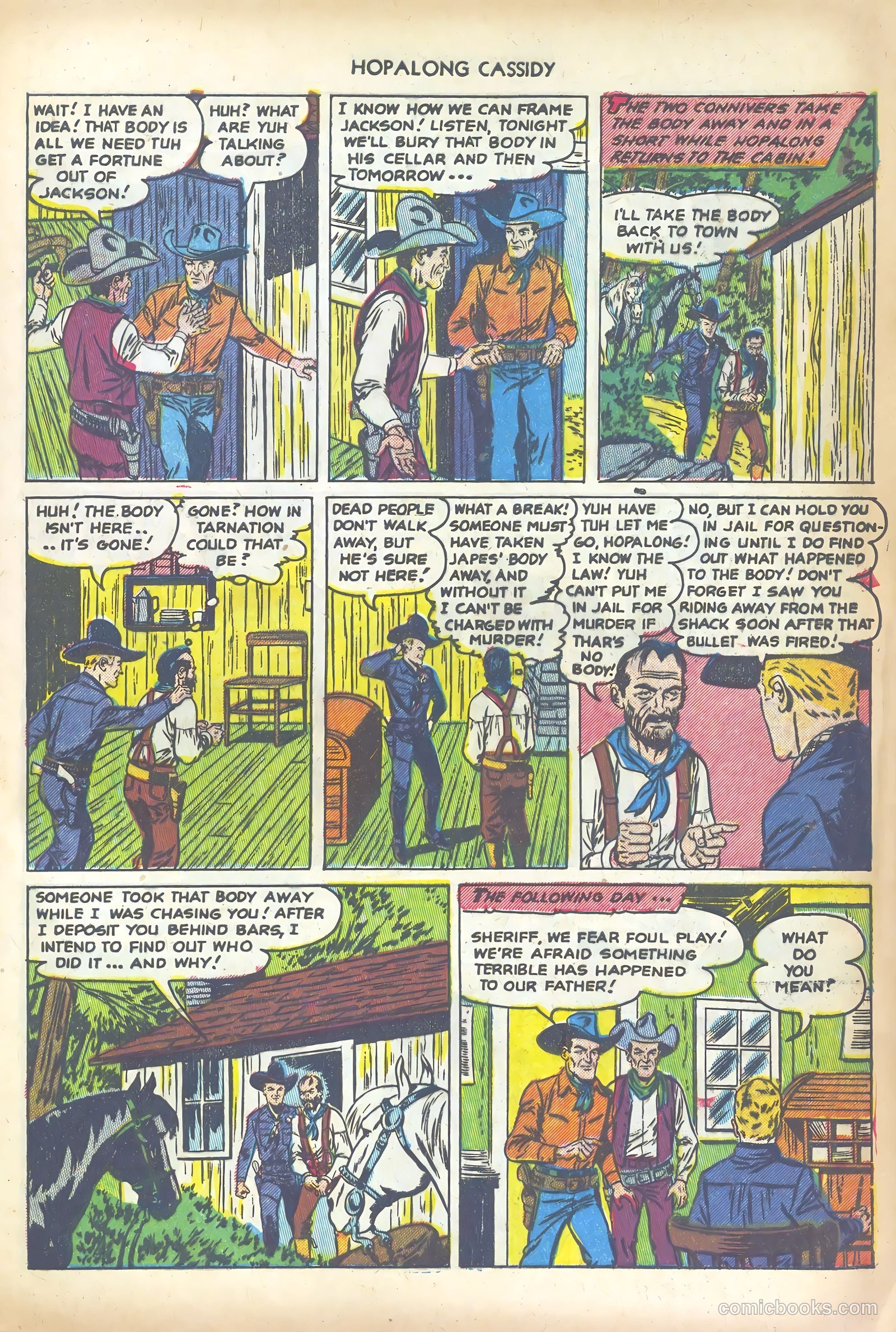 Hopalong Cassidy #72 — page 29 of 36