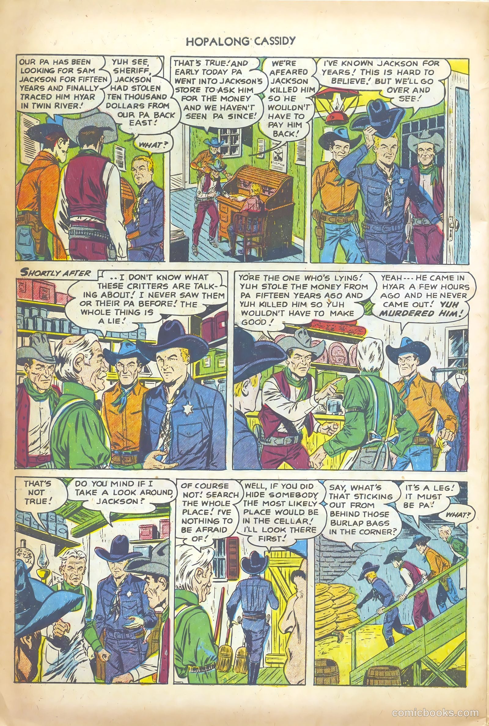 Hopalong Cassidy #72 — page 30 of 36