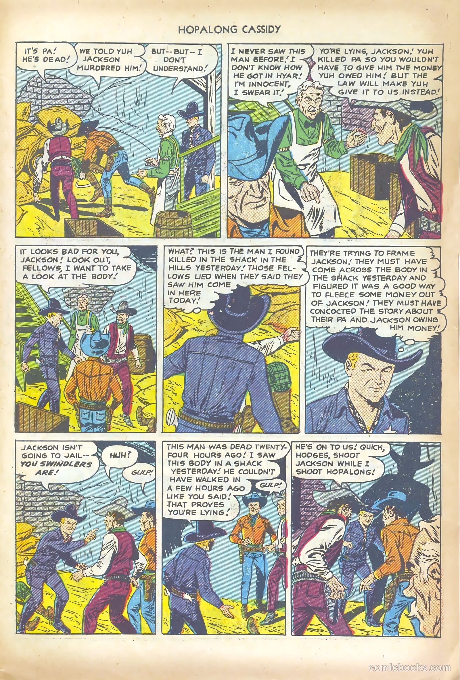 Hopalong Cassidy #72 — page 31 of 36
