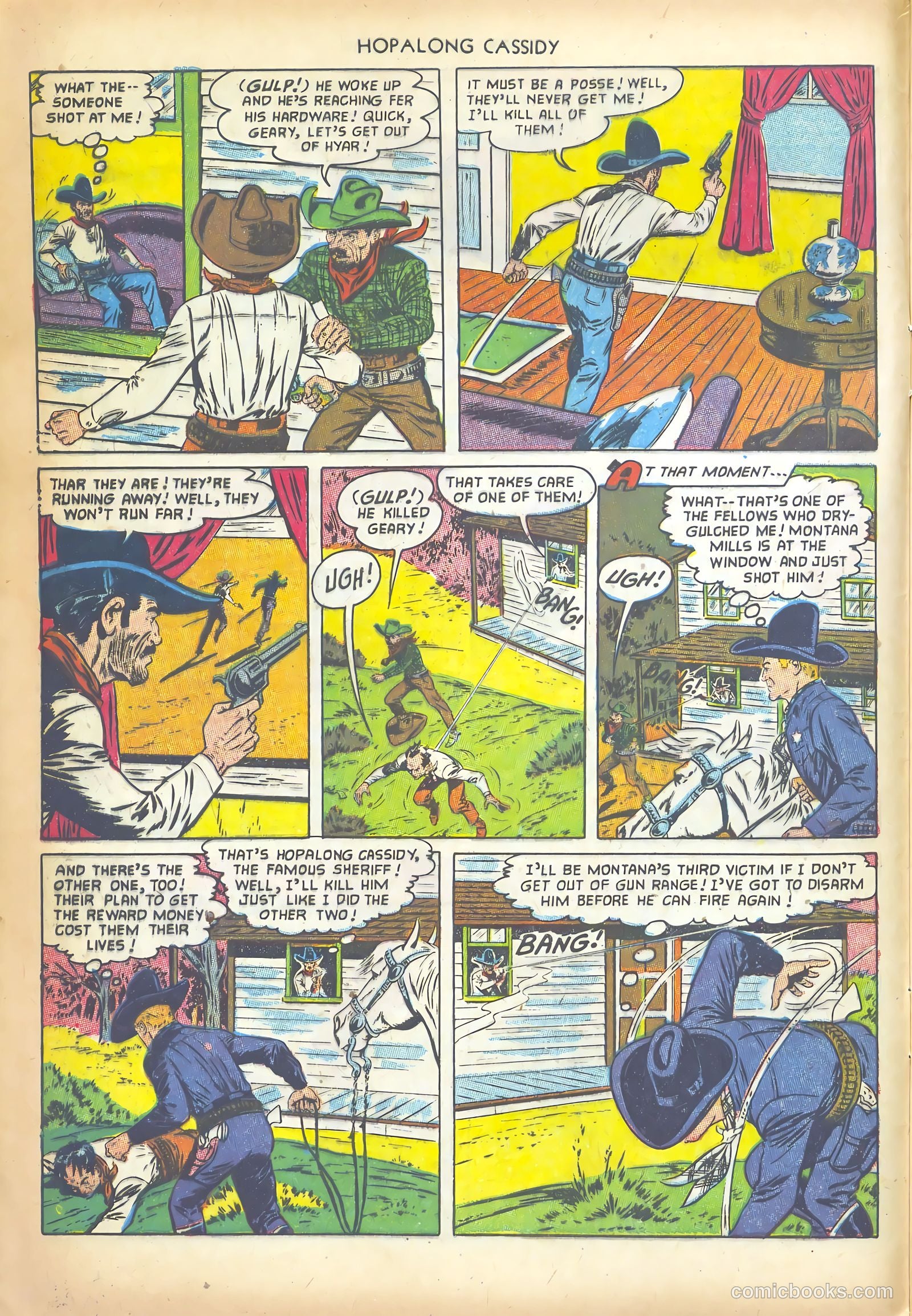 Hopalong Cassidy #73 — page 8 of 36