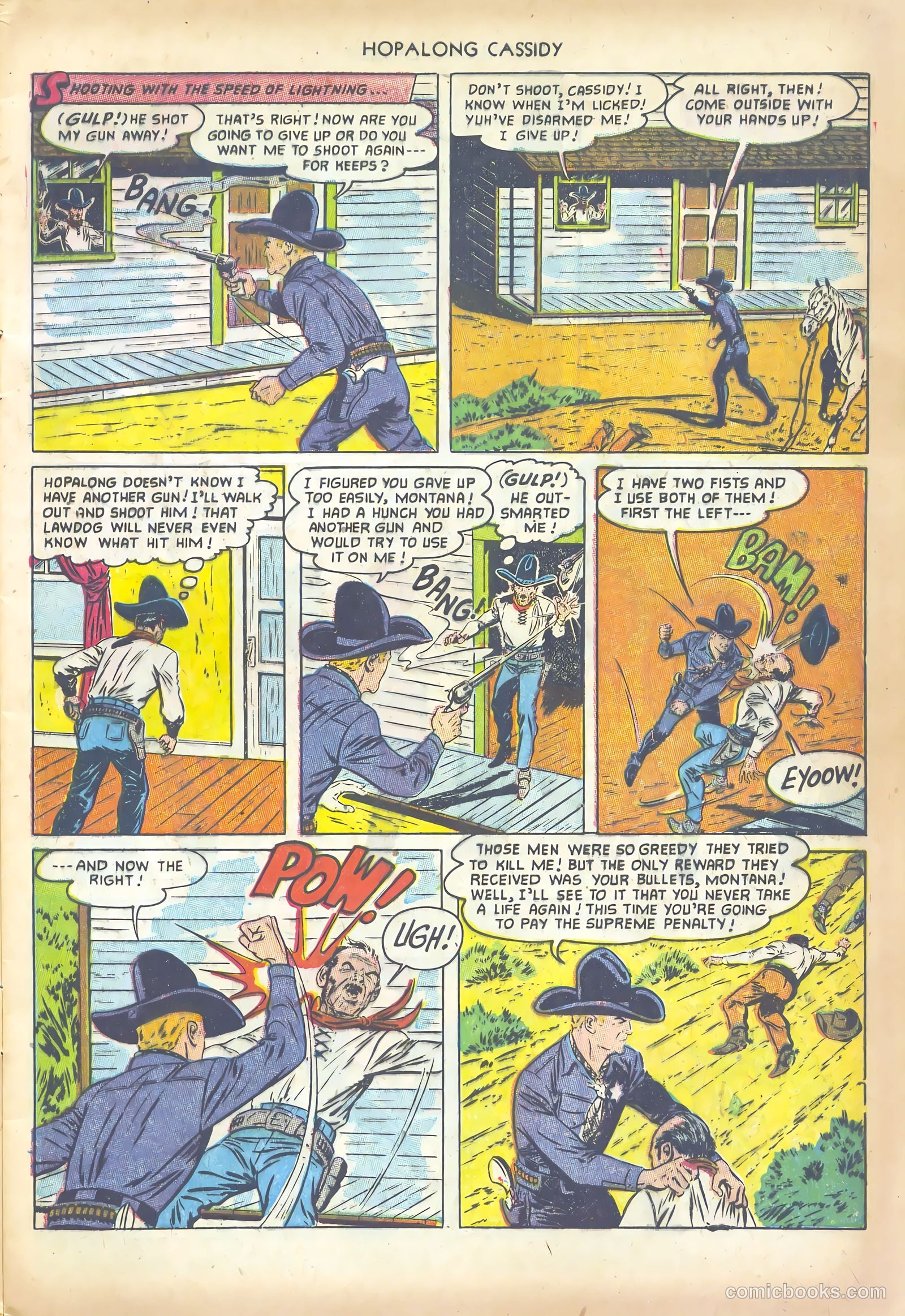 Hopalong Cassidy #73 — page 9 of 36