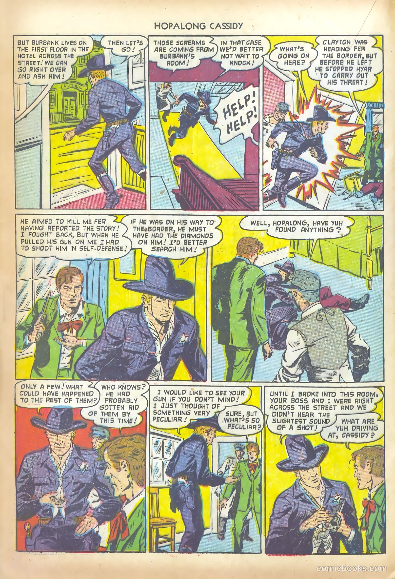 Hopalong Cassidy #73 — page 20 of 36