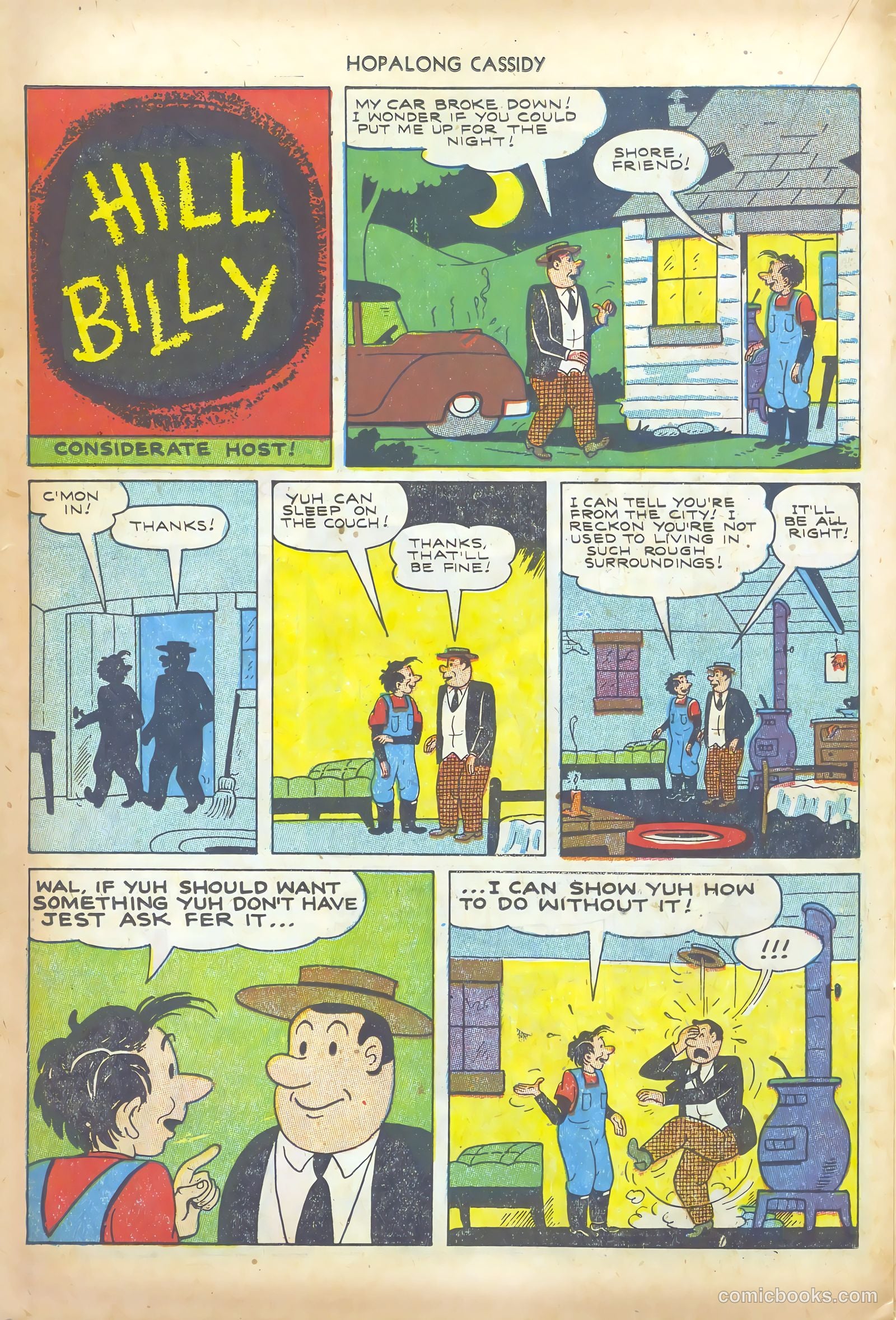 Hopalong Cassidy #73 — page 22 of 36