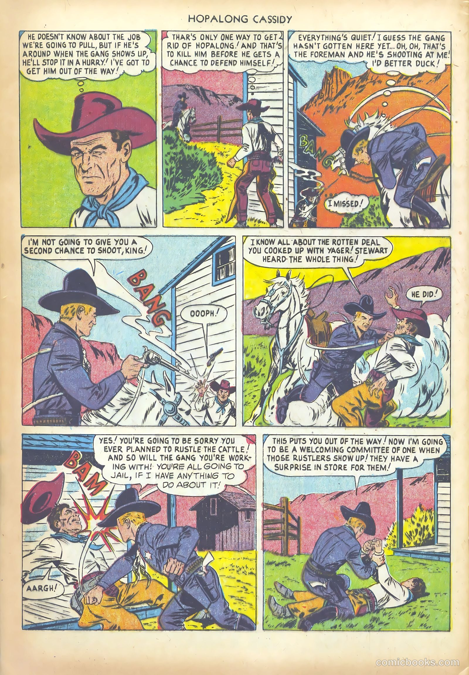 Hopalong Cassidy #73 — page 28 of 36