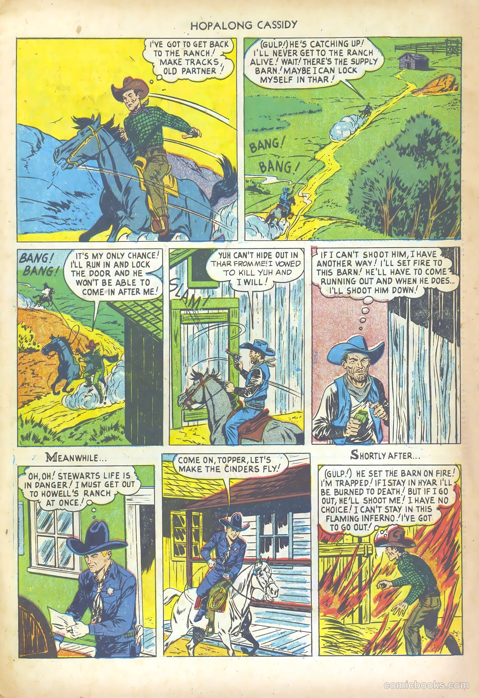 Hopalong Cassidy #73 — page 31 of 36