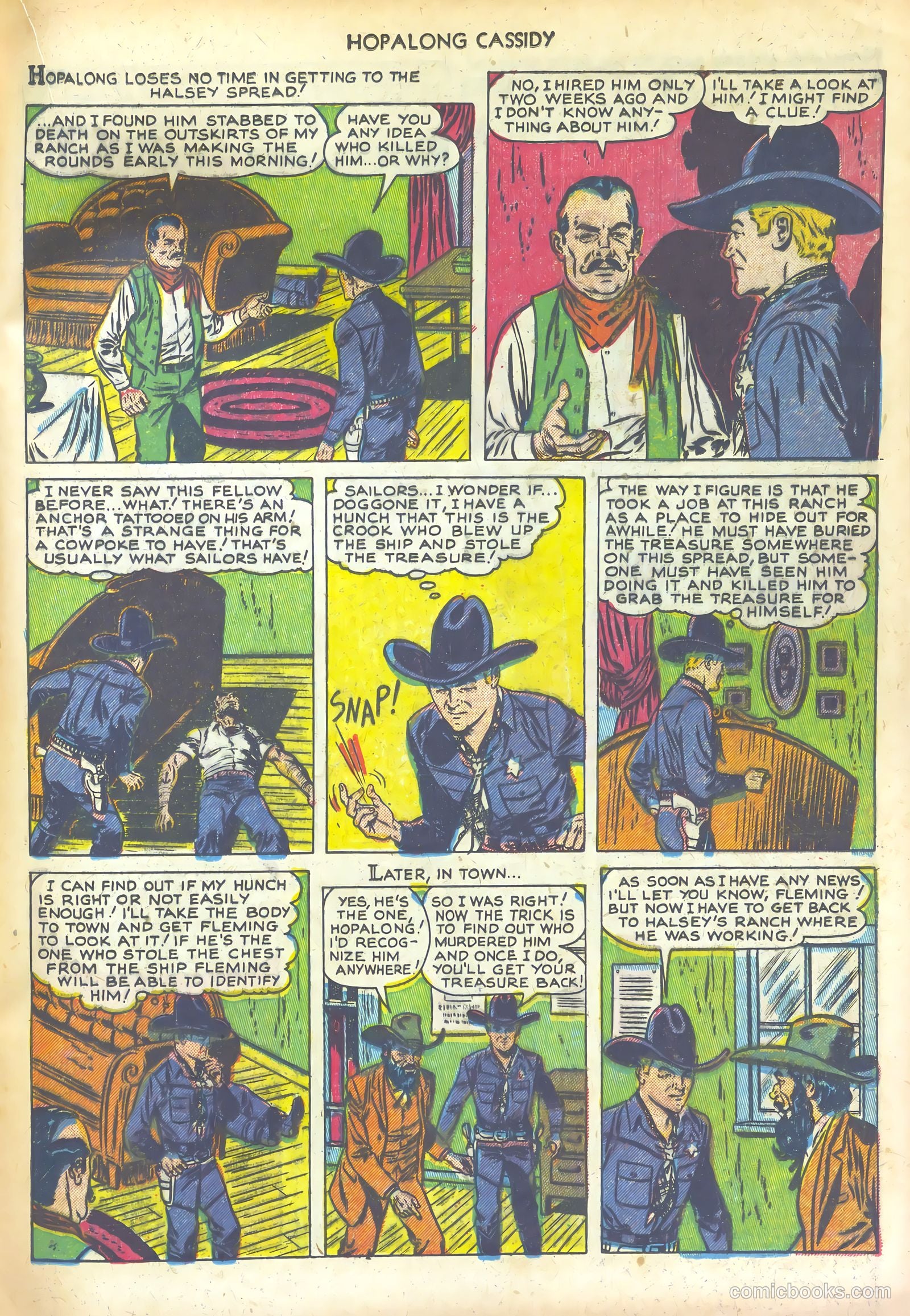 Hopalong Cassidy #74 — page 17 of 36