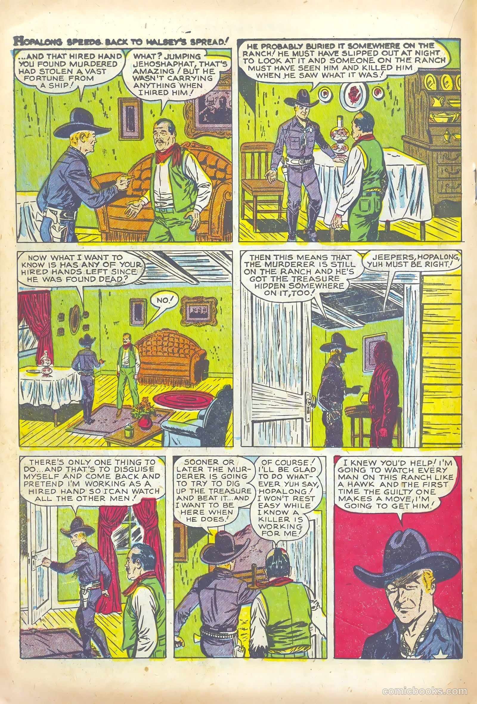 Hopalong Cassidy #74 — page 18 of 36