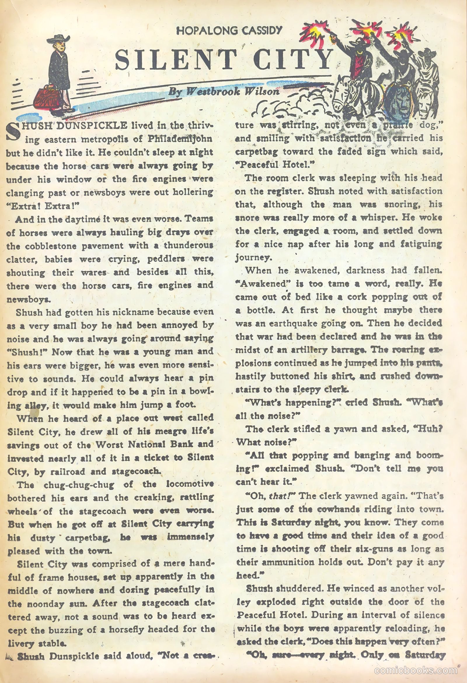 Hopalong Cassidy #74 — page 23 of 36