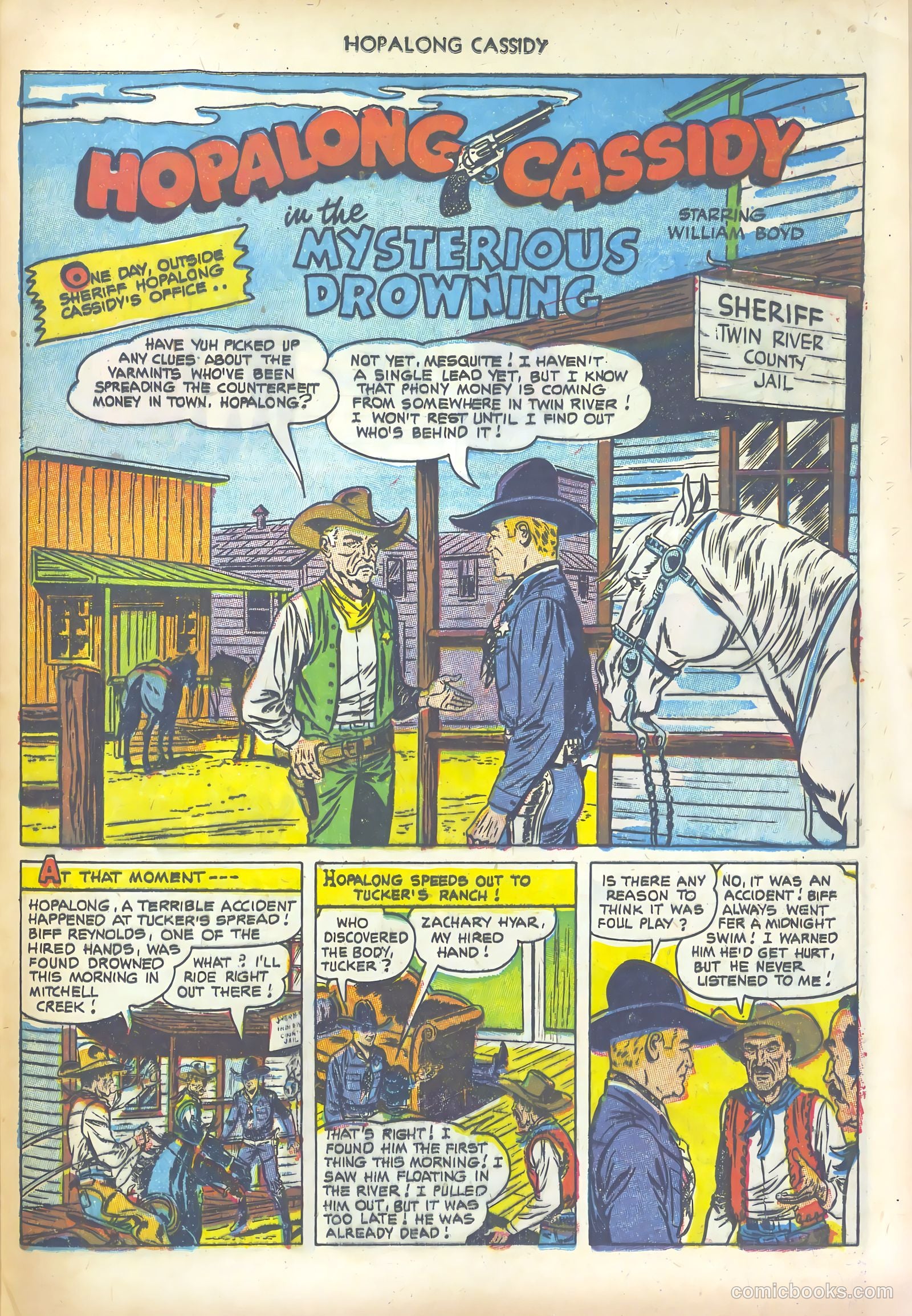 Hopalong Cassidy #74 — page 25 of 36
