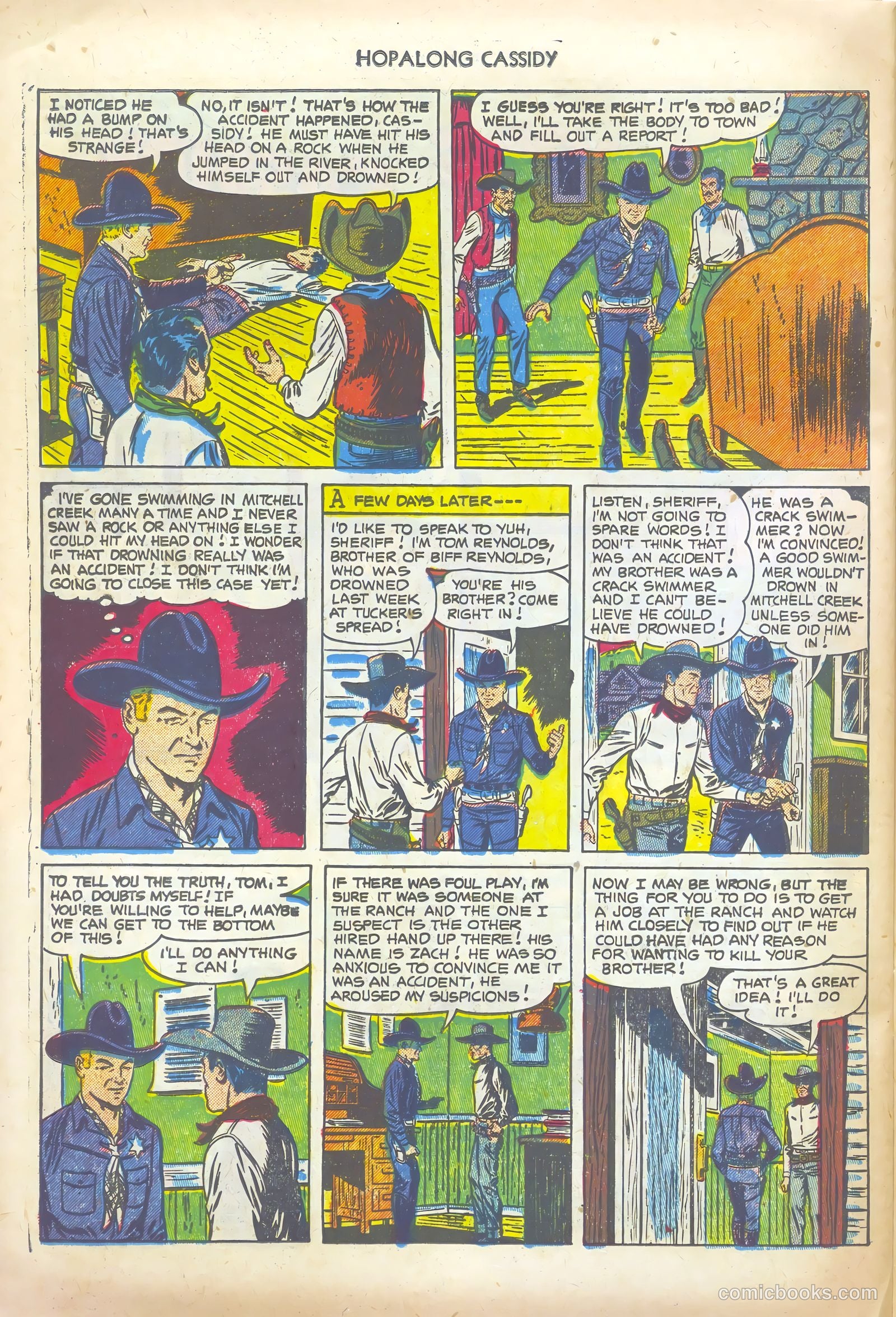 Hopalong Cassidy #74 — page 26 of 36