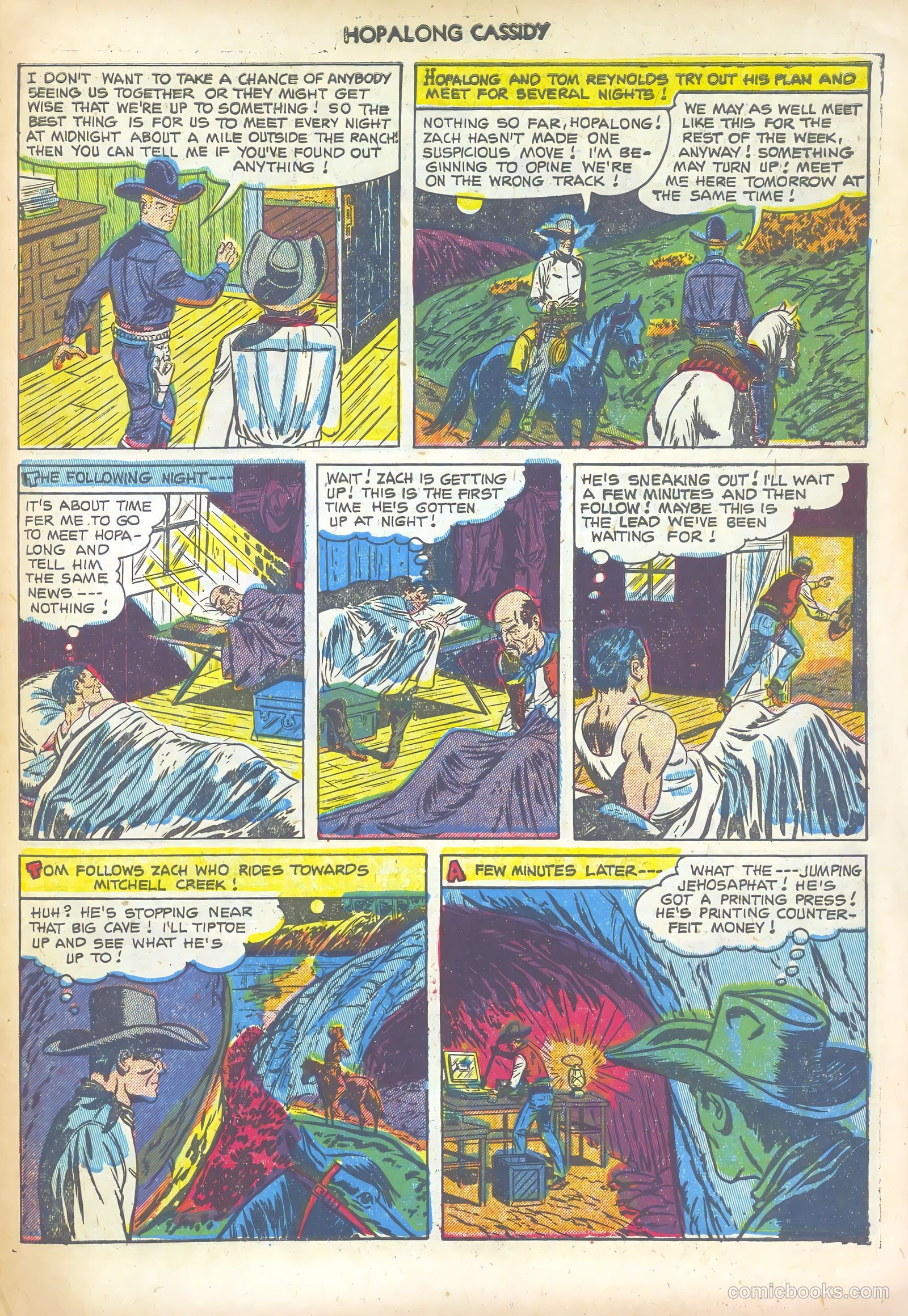 Hopalong Cassidy #74 — page 27 of 36