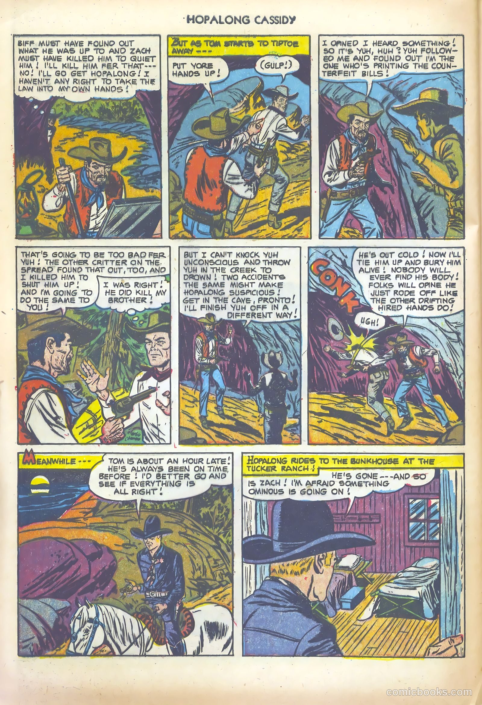 Hopalong Cassidy #74 — page 28 of 36