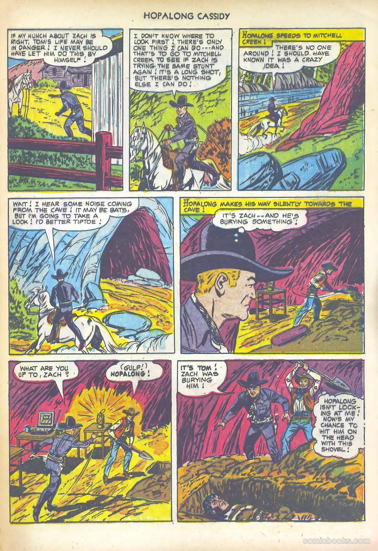 Hopalong Cassidy #74 — page 29 of 36
