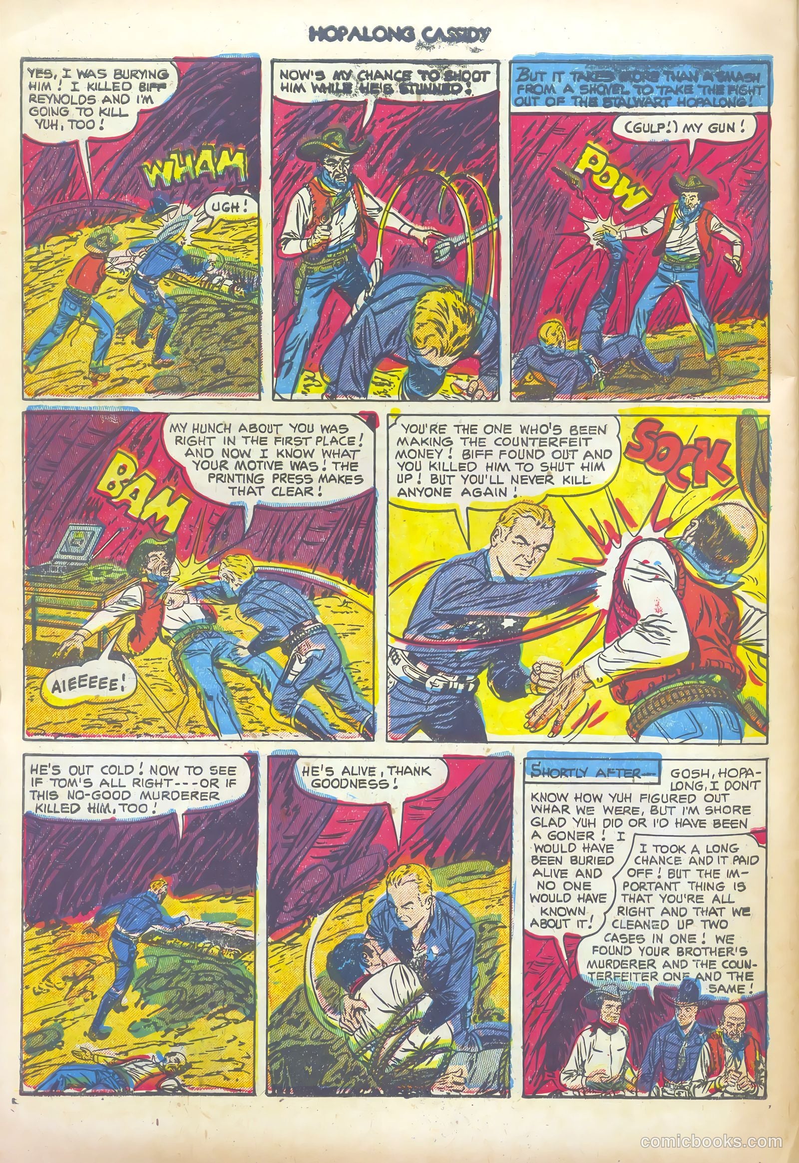 Hopalong Cassidy #74 — page 30 of 36