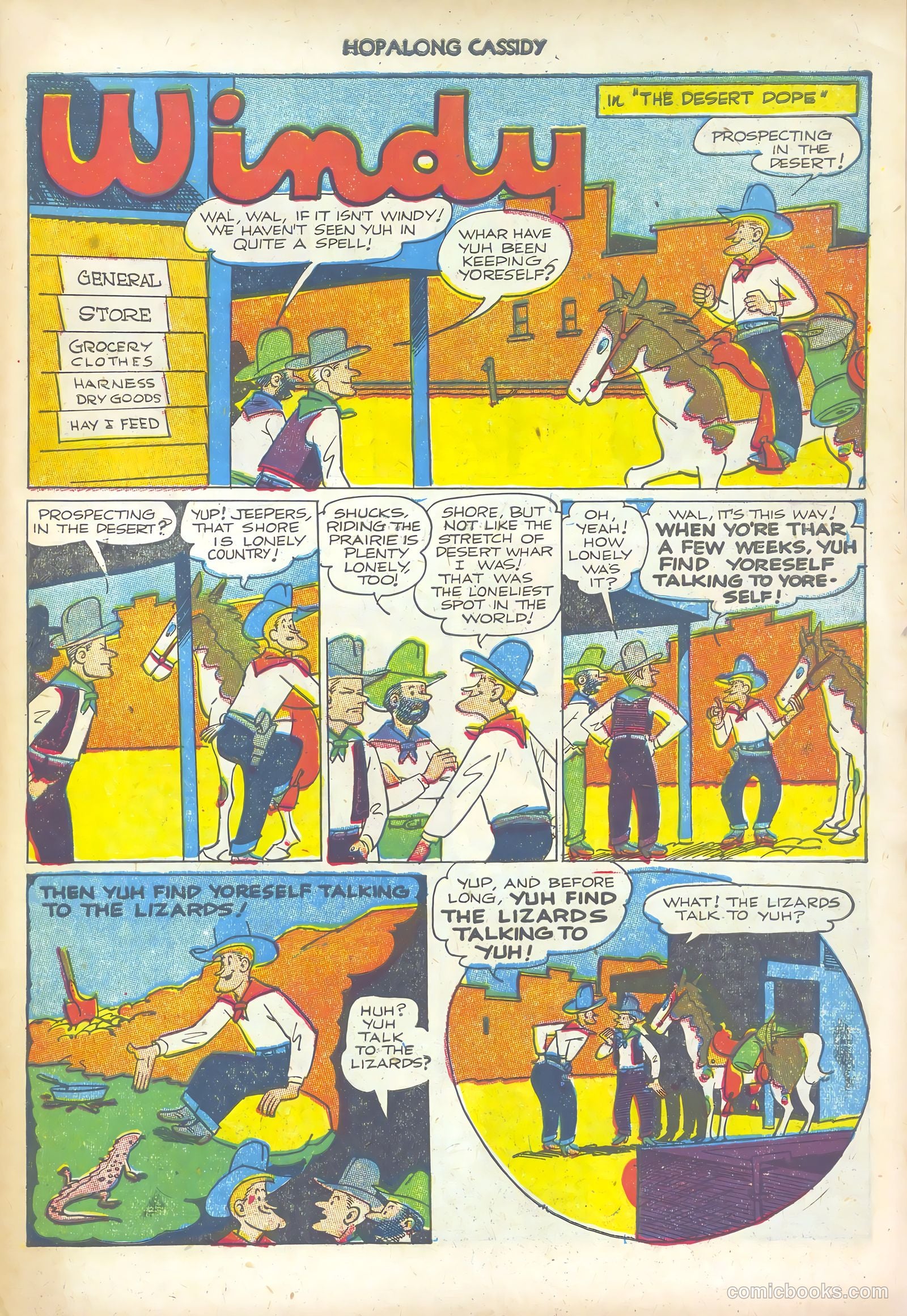 Hopalong Cassidy #74 — page 31 of 36