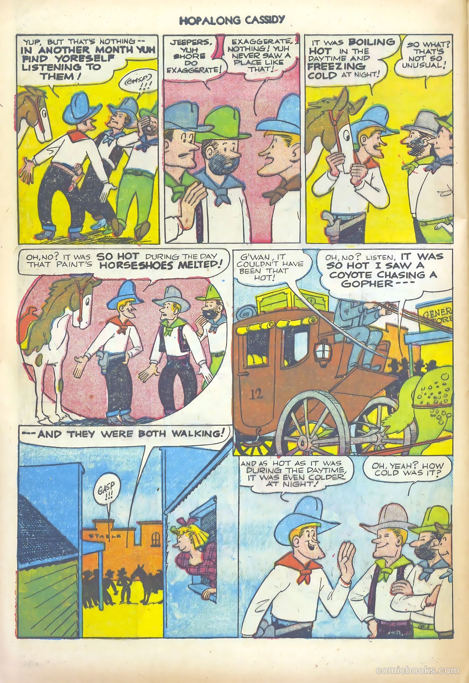 Hopalong Cassidy #74 — page 32 of 36