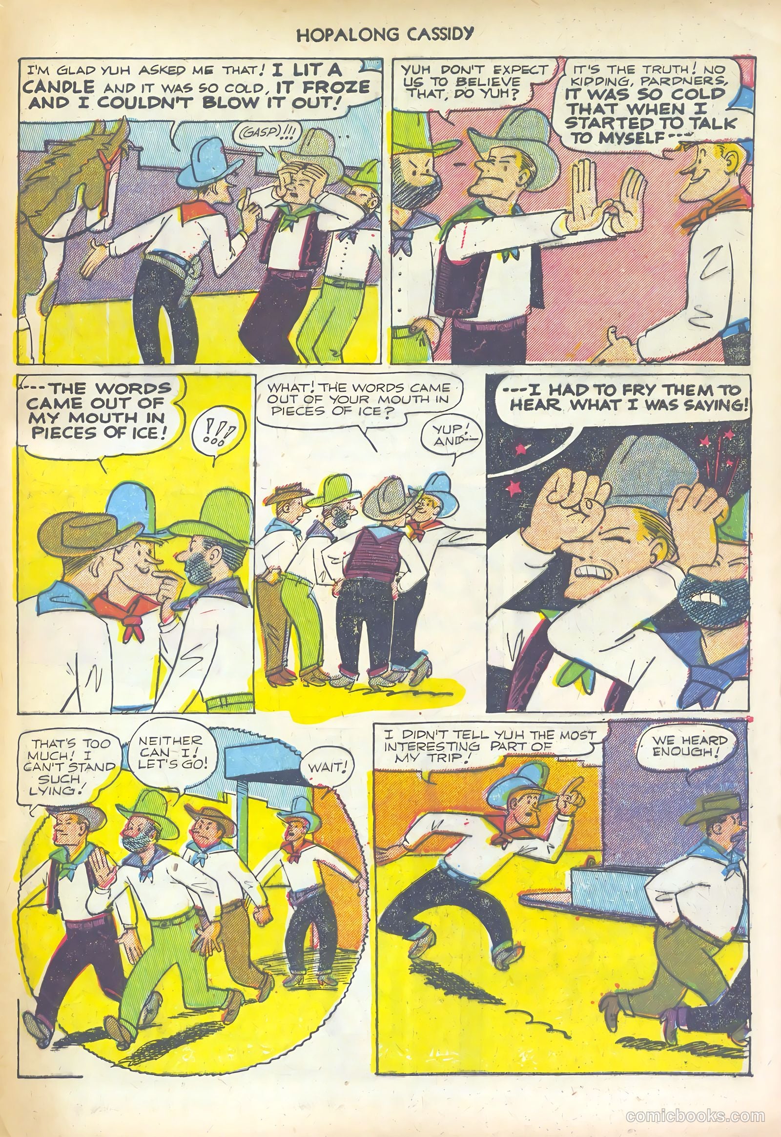 Hopalong Cassidy #74 — page 33 of 36