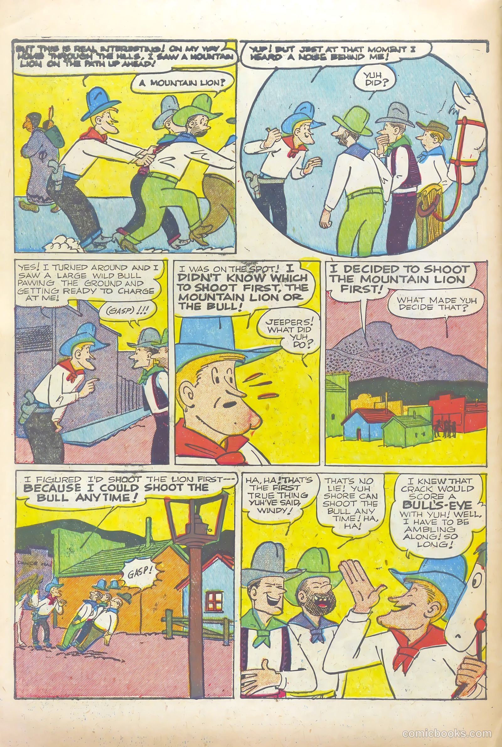 Hopalong Cassidy #74 — page 34 of 36