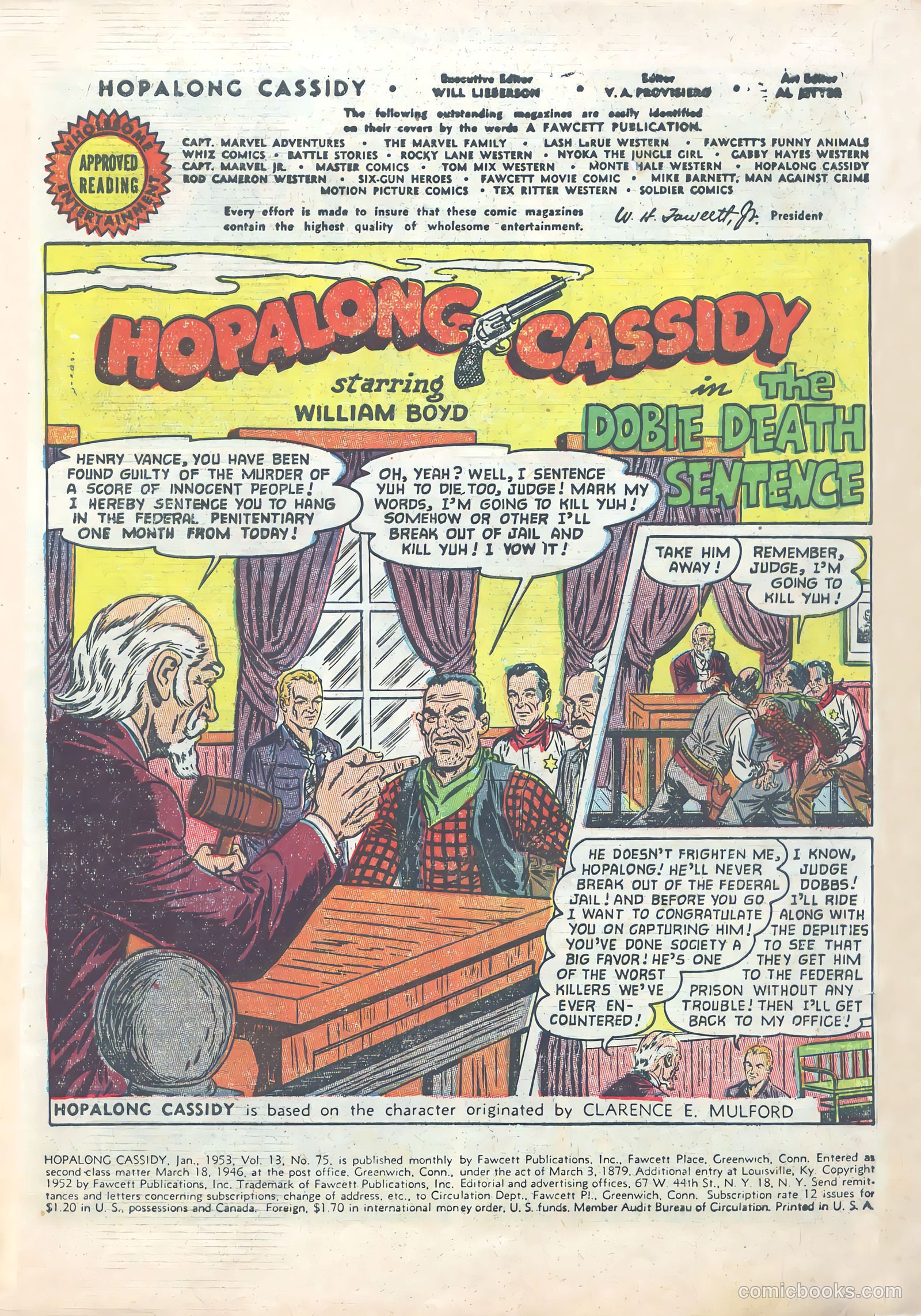 Hopalong Cassidy #75 — page 3 of 36