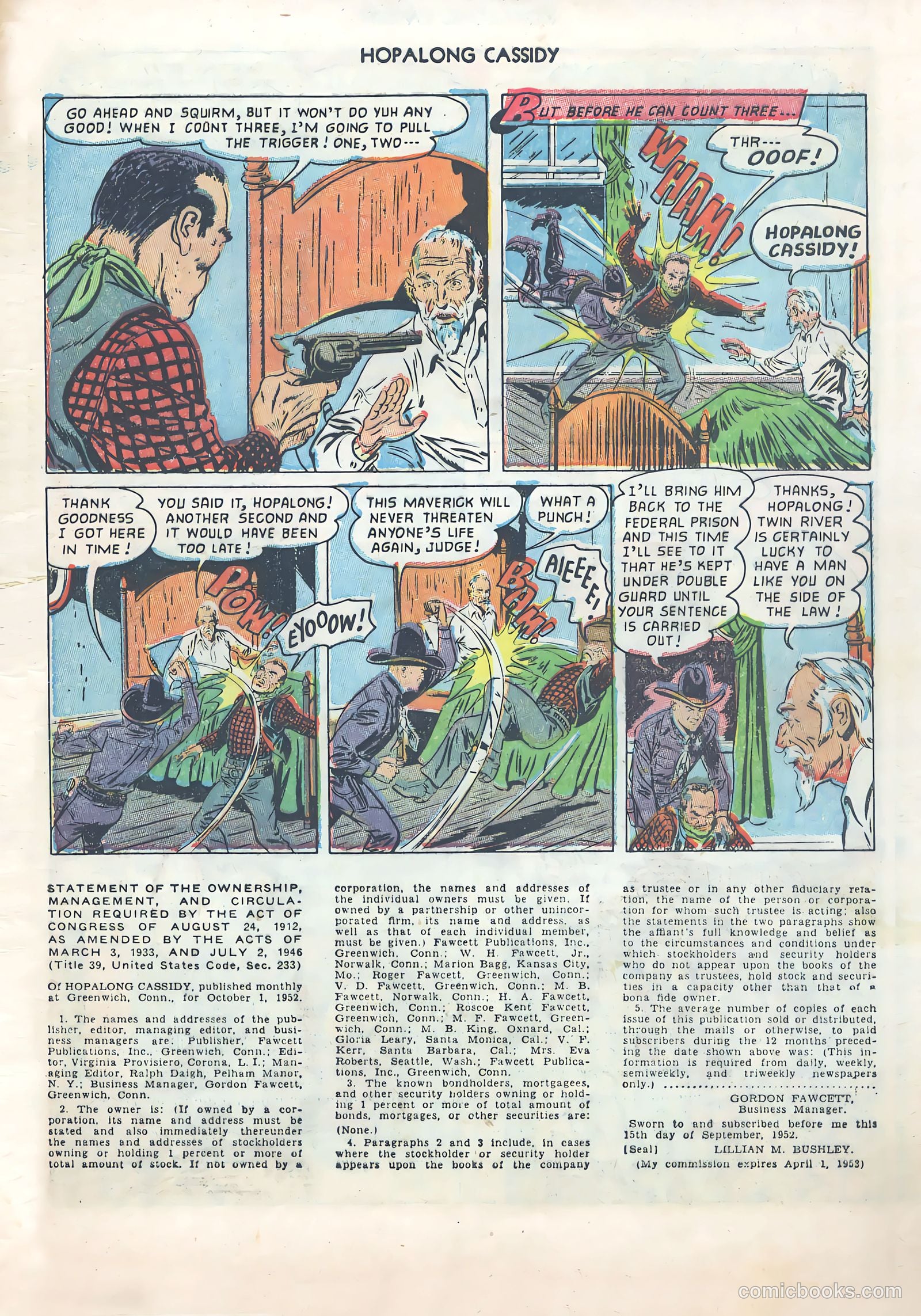 Hopalong Cassidy #75 — page 9 of 36
