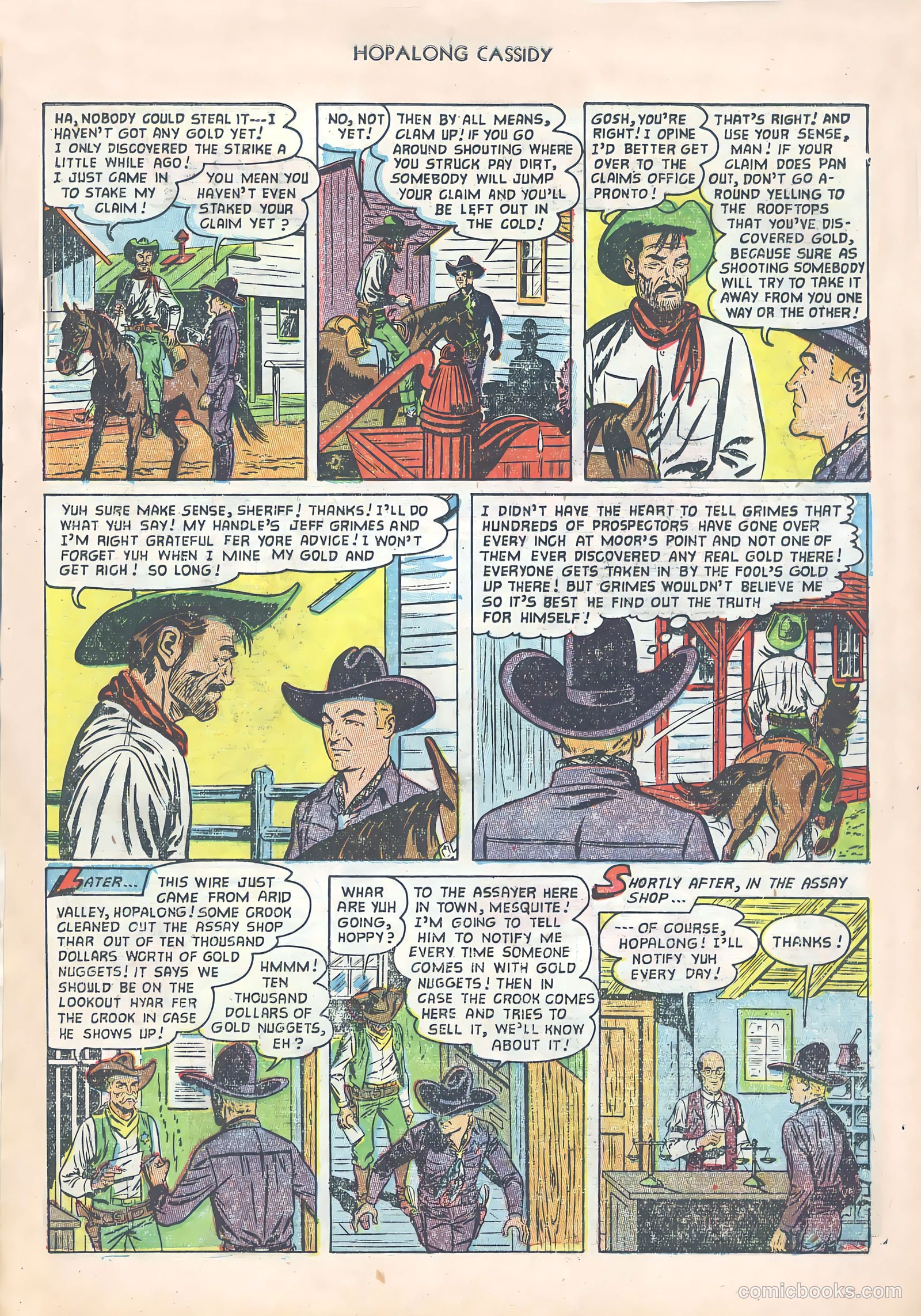 Hopalong Cassidy #75 — page 15 of 36