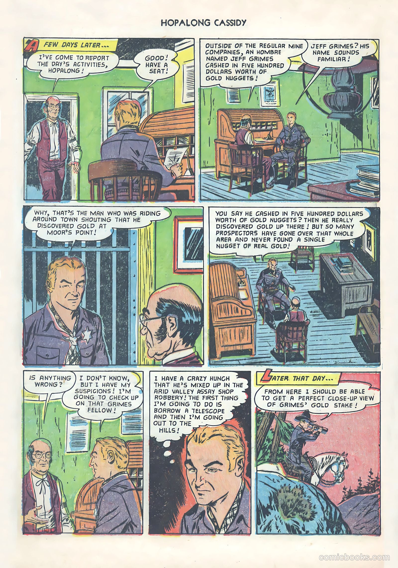 Hopalong Cassidy #75 — page 16 of 36