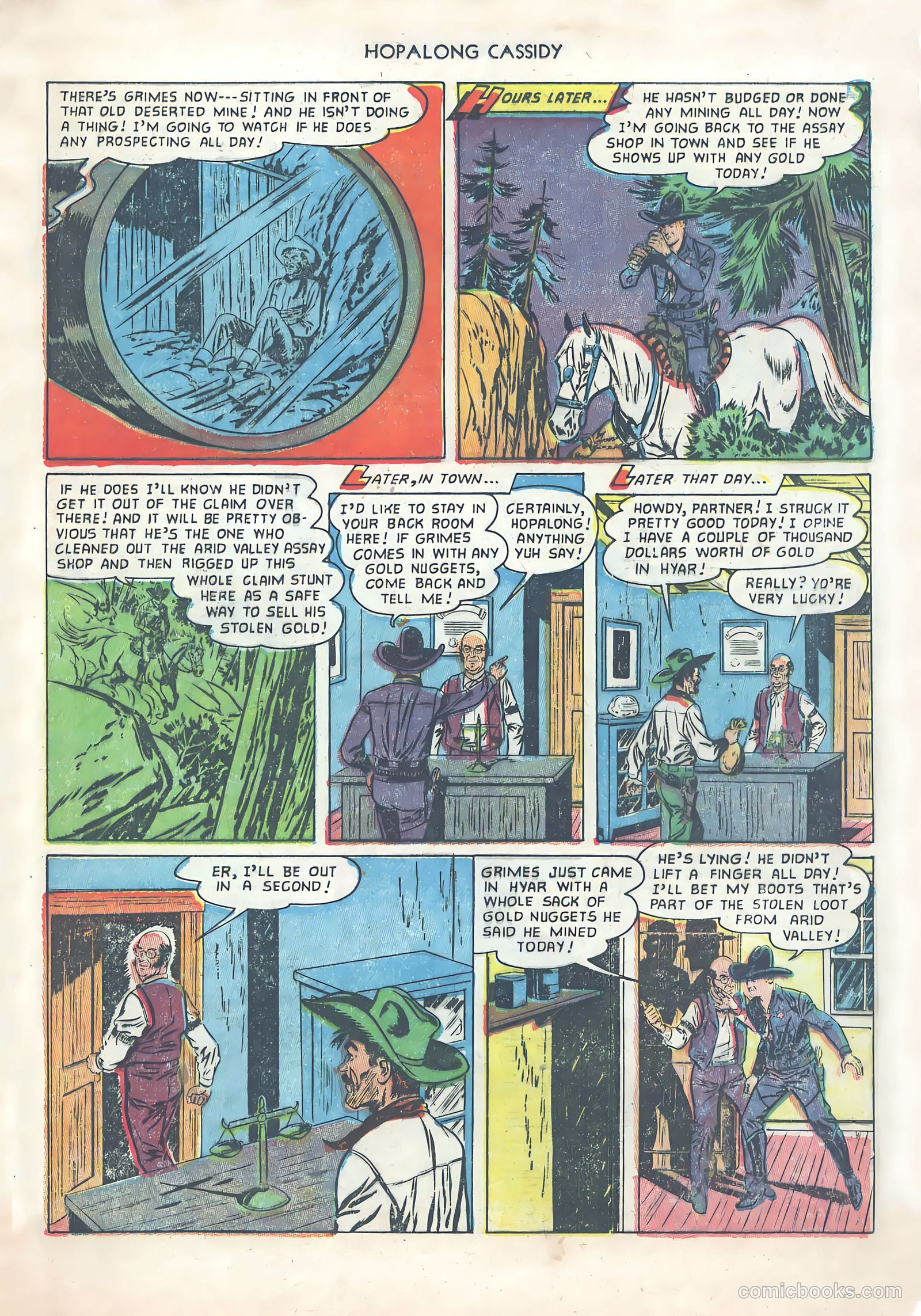 Hopalong Cassidy #75 — page 17 of 36
