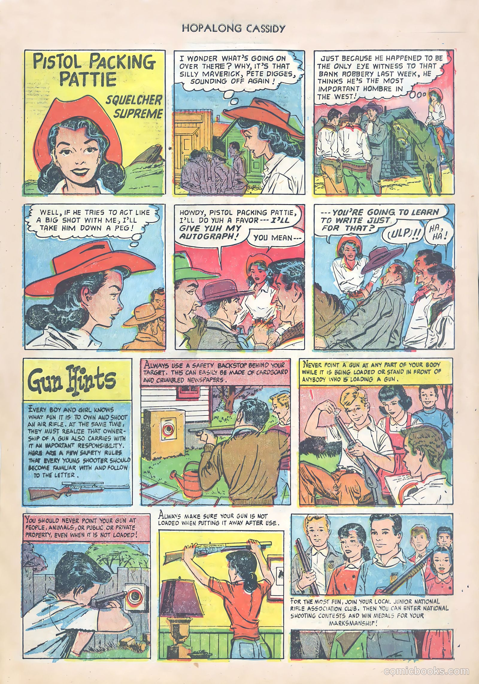 Hopalong Cassidy #75 — page 21 of 36