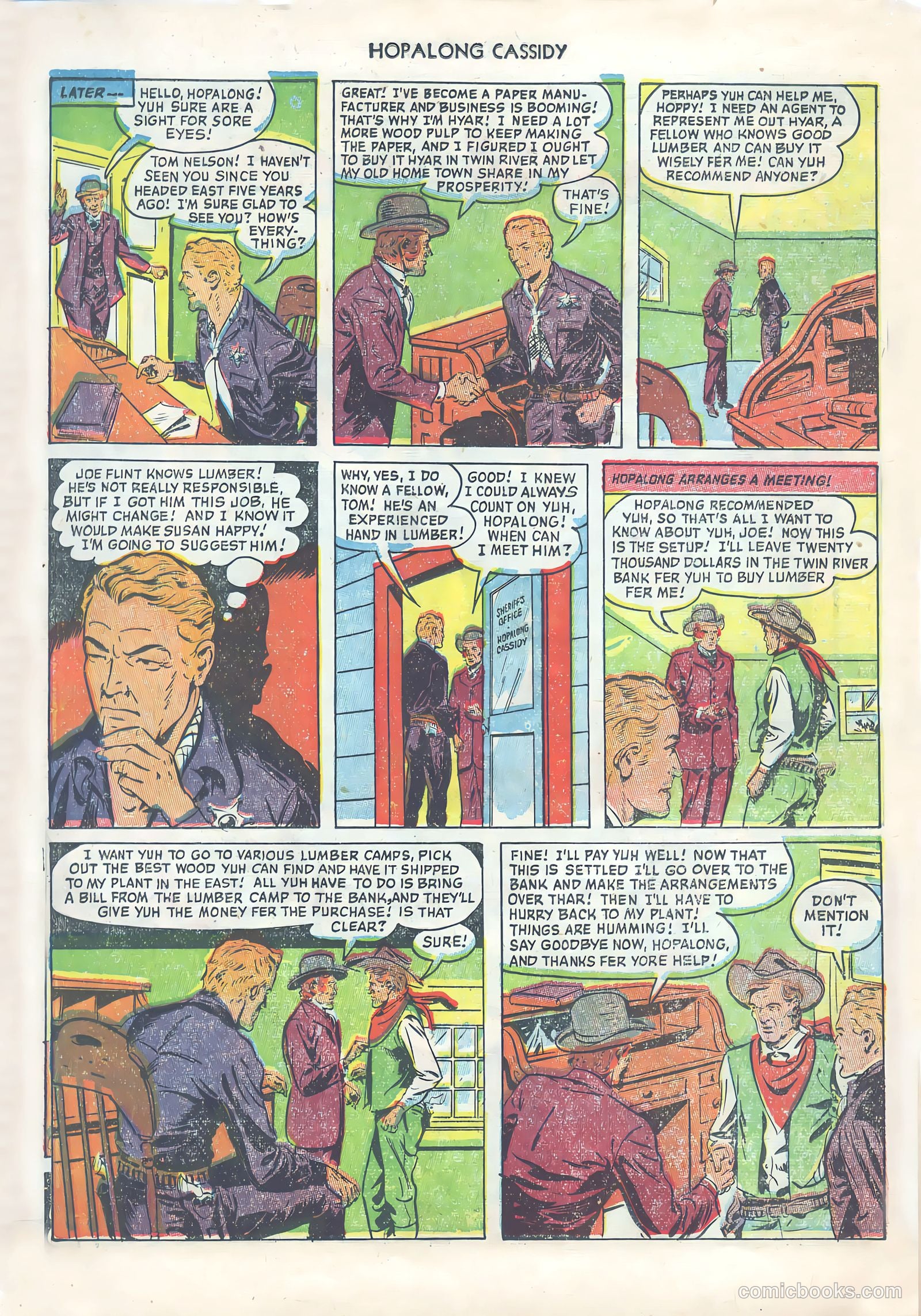 Hopalong Cassidy #75 — page 26 of 36