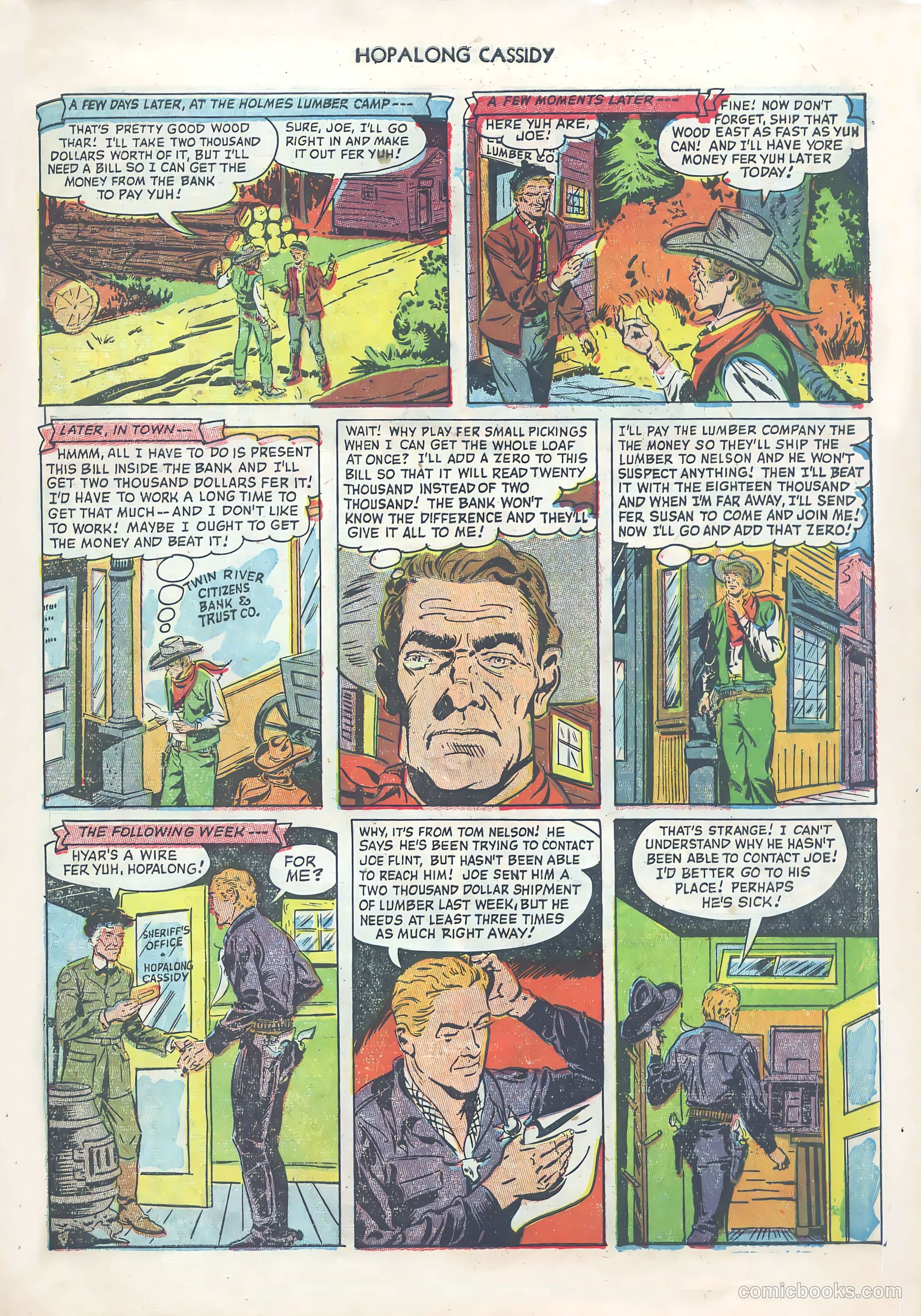 Hopalong Cassidy #75 — page 27 of 36