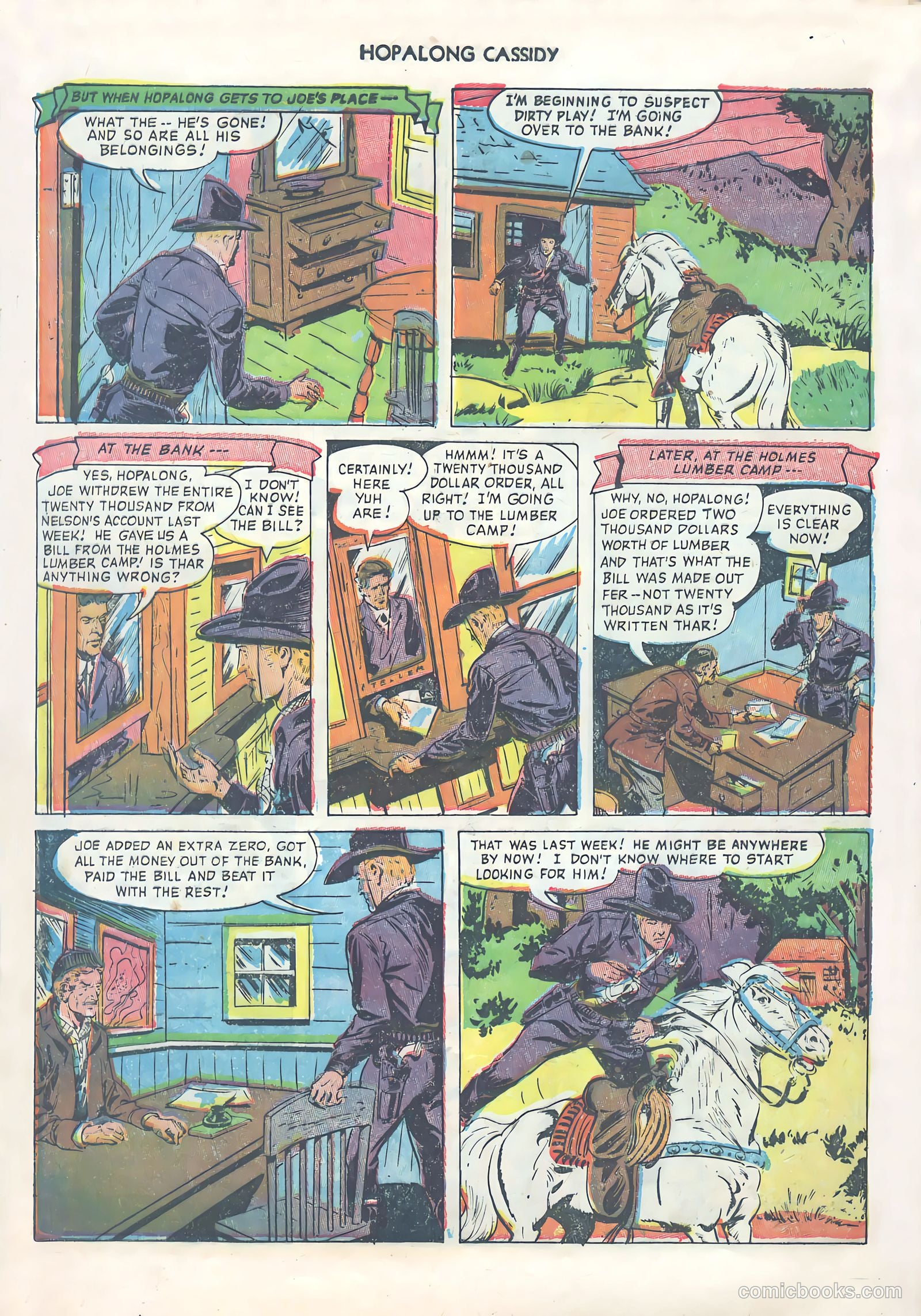 Hopalong Cassidy #75 — page 28 of 36