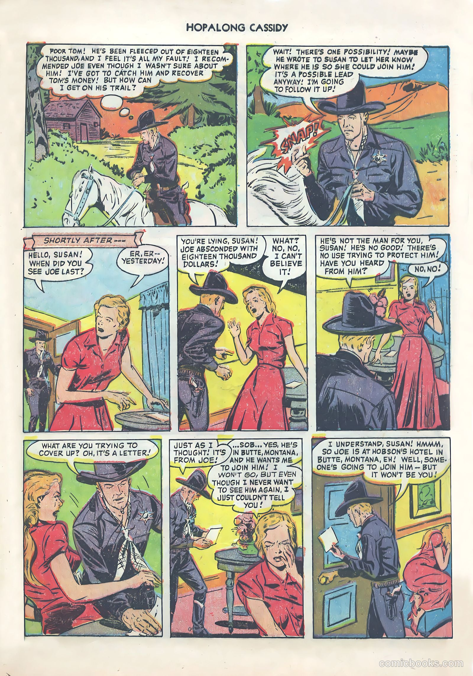 Hopalong Cassidy #75 — page 29 of 36