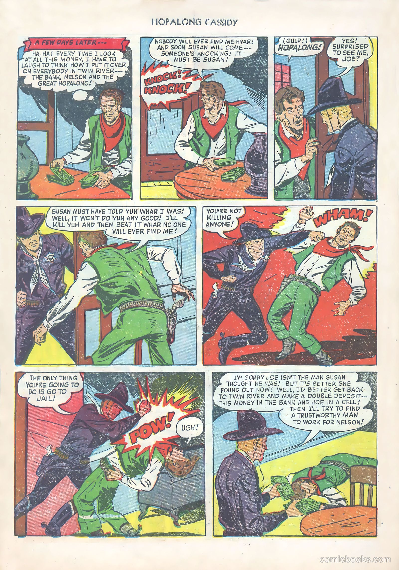 Hopalong Cassidy #75 — page 30 of 36