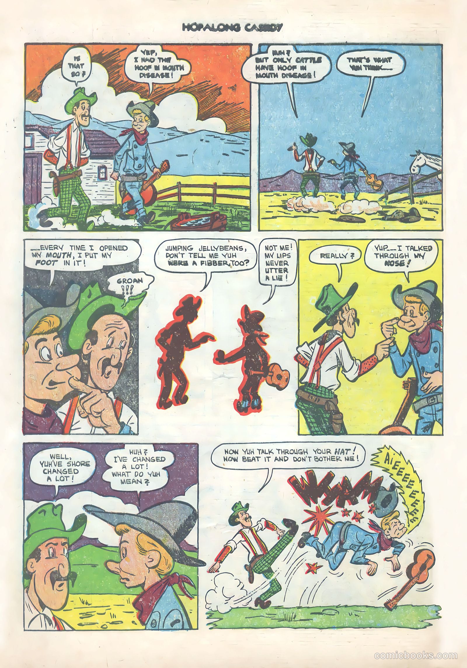Hopalong Cassidy #75 — page 34 of 36