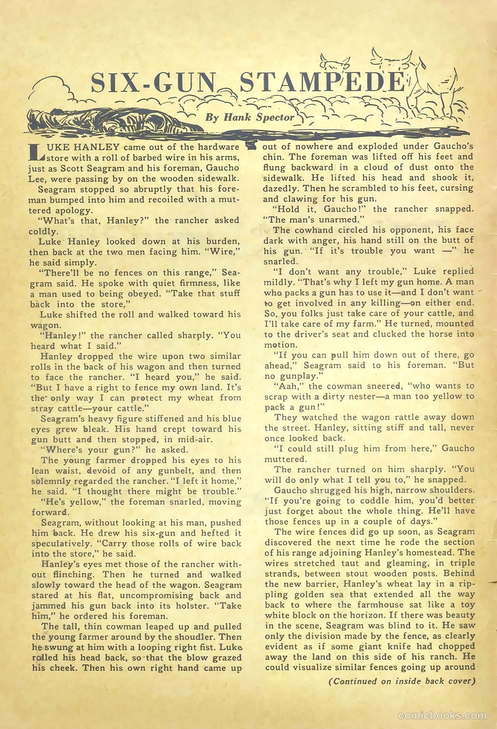 Hopalong Cassidy #76 — page 2 of 36