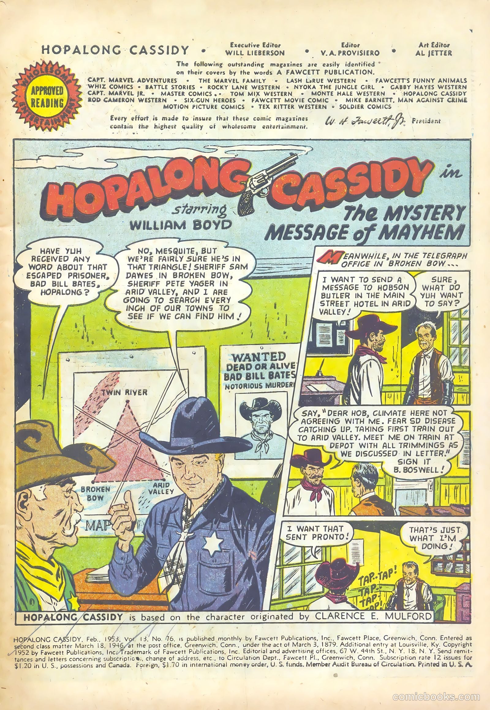 Hopalong Cassidy #76 — page 3 of 36