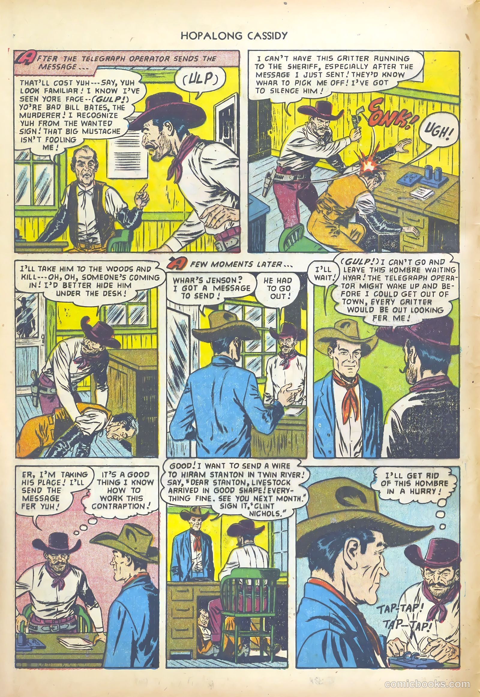 Hopalong Cassidy #76 — page 4 of 36
