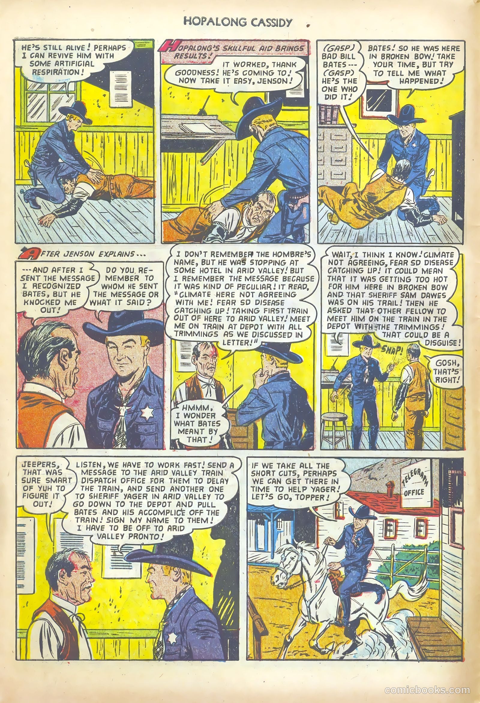Hopalong Cassidy #76 — page 6 of 36