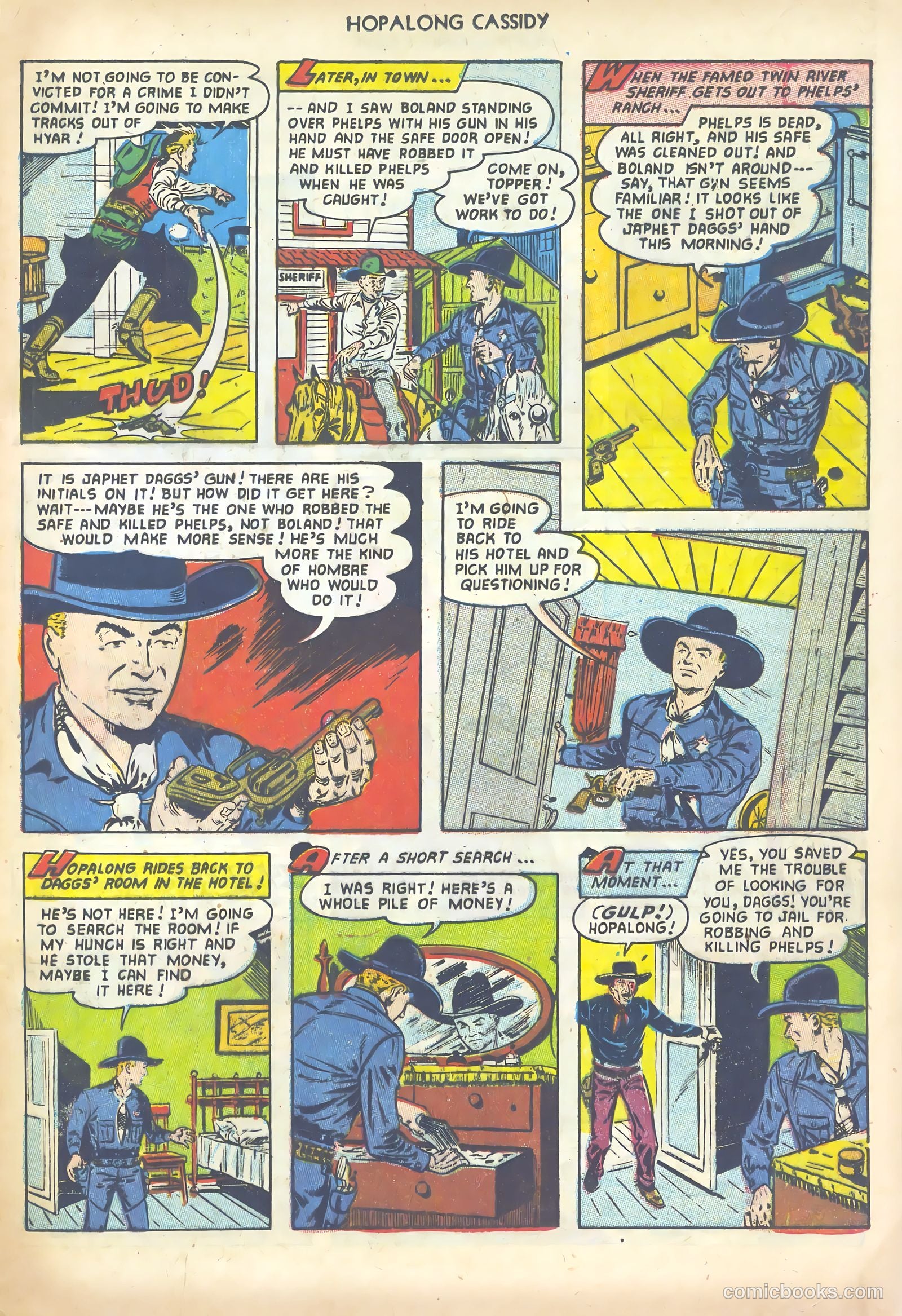 Hopalong Cassidy #76 — page 13 of 36